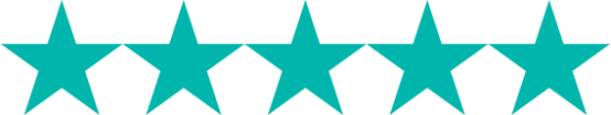 Graphic of five star reviewed