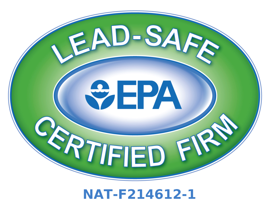 Lead-safe certified firm badge