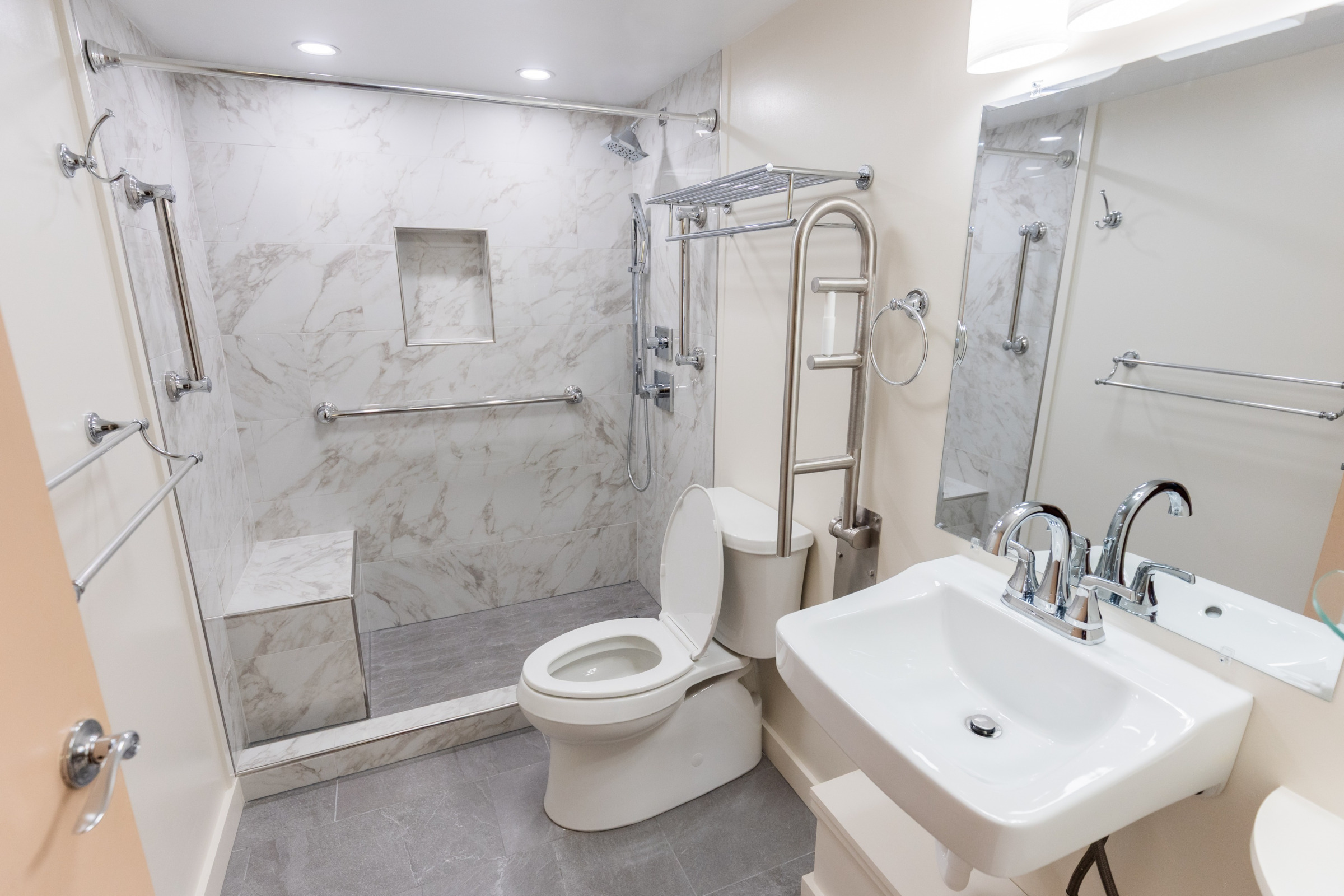 Direct to Aging in Place Bathroom Renovation Project