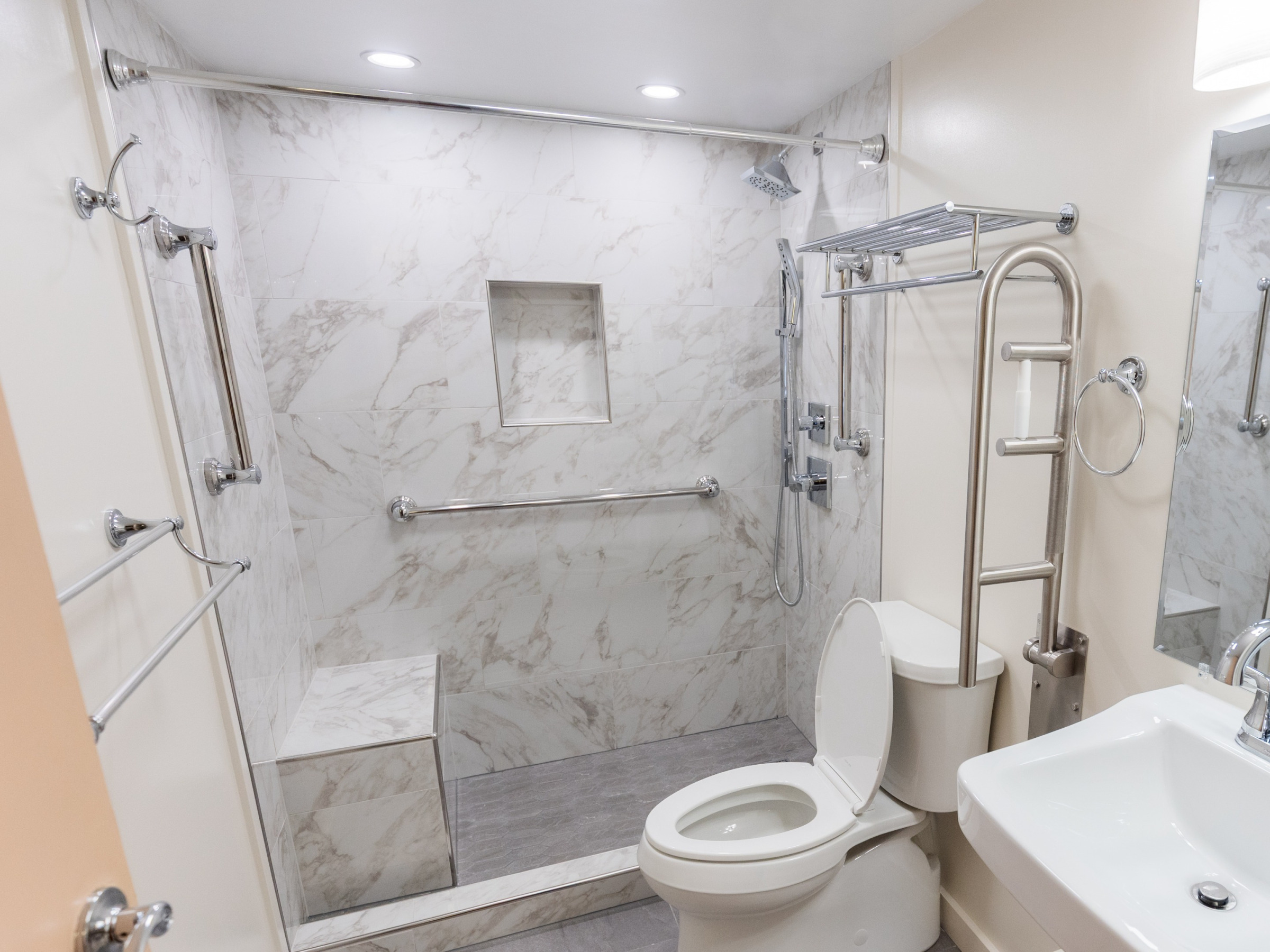 Direct to Aging in Place Bathroom Renovation Project