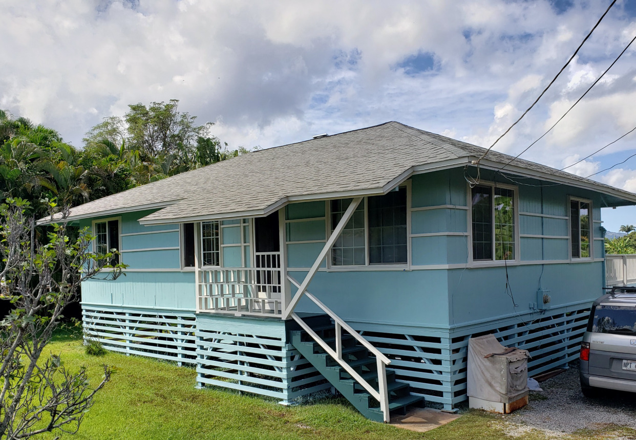 House with new extrerior paint