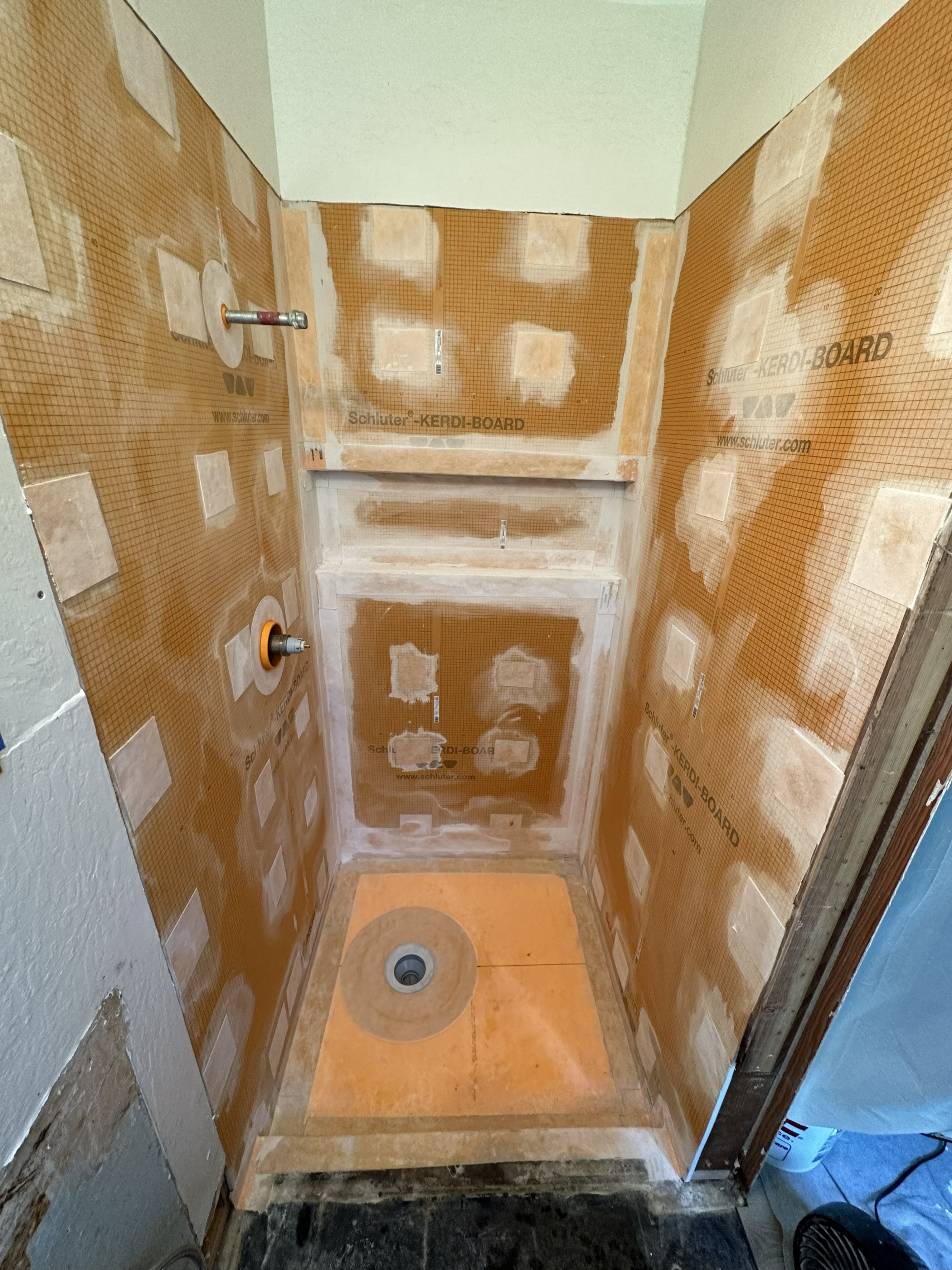 Schluter Shower System for Shower Remodel in Oahu