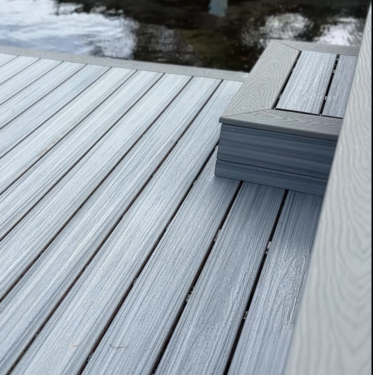 Picture of New Trex Deck in Grey
